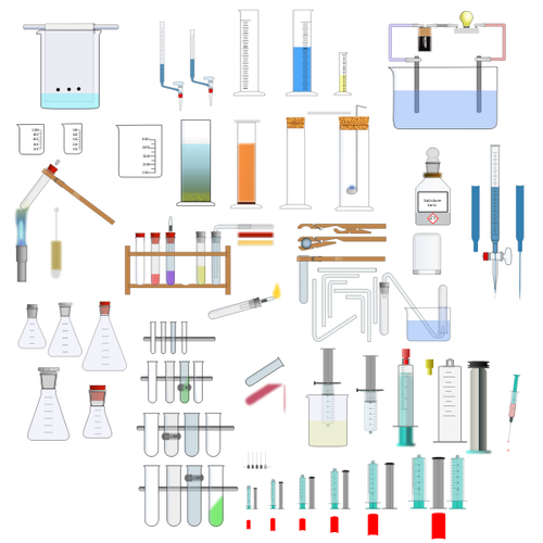 Chemical lab equipment tools